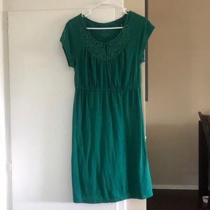 Comfy green summer dress